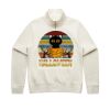 Women Stencil Half Zip Hood Thumbnail
